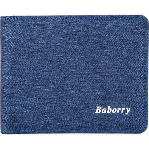 2020 Fashion RFID Theft Protection Men Wallet Purse Man Wallets Slim Short Mens Wallet Coin Purse Card Holder Doka Big Capacity