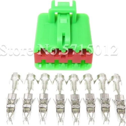 8 Hole 3.5mm Automotive Car Connectors Wiring Harness Female Socket For Vehicle Car