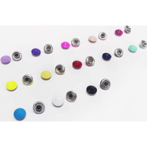 DIY materials 100pcs colormixture 7mm cone rivet studs pointed cone nails for garment leather accessories colorful for shoes