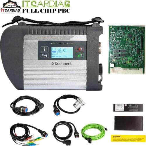 MB Star C4 SD Connect 2021. 06 Compact C4 Diagnosis with WIFI for Cars and Trucks with Free DTS Monaco & Vediamo Multi-Language