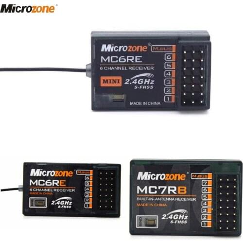 MicroZone MC6RE MC7RB MC6RE MIni Receiver 6CH for MicroZone MC6C 2.4G 6CH controller transmitter for RC Airplane Drone