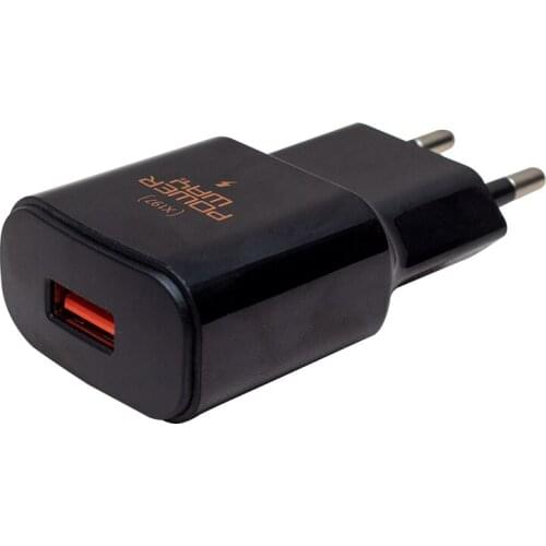 POWERWAY X-197 JETBLACK 5 VOLT 3000 MA USB FAST CHARGER HEAD TITLE ADAPTER