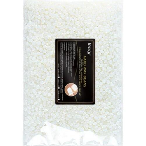 Transparent 100g/300g/500g Safe Fragrant Quick Melting Waxing Beans Mini Hard Bean Wax Quick to Melt for Leg