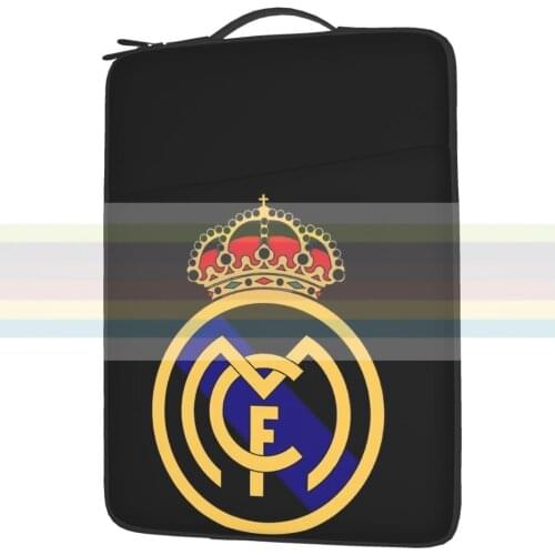 Real Madrid. Waterproof laptop bag 13 14 15 inches. Laptop bag protective cover for briefcase