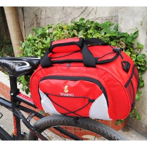 Waterproof Bicycle Bag 6LCycling Bicycle Rear Rack Storage Luggage BagBicycle back seat bag