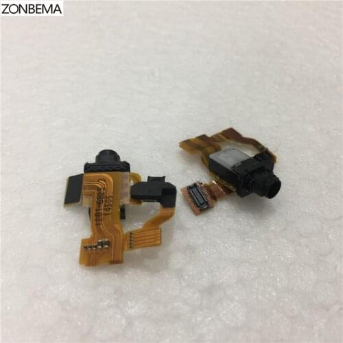 ZONBEMA Ear Earphone Headphone Jack Audio Flex Cable For Sony Xperia Z3 Compact M55w D5803 D5833 Repair Parts