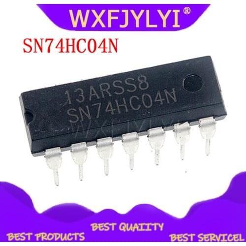 10PCS SN74HC04N DIP14 SN74HC04 DIP 74HC04N DIP-14 74HC04 new and original IC