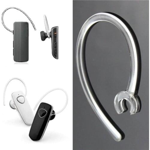 2x Bluetooth 6mm Silicone Headset Receiver Clip Clamp Holder EarHook Ear Loop Replacement