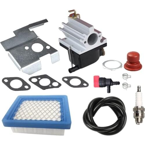 640020 Carburetor + Air Filter Tune Up Kit for Tecumseh Engine Lawn Mower 203F