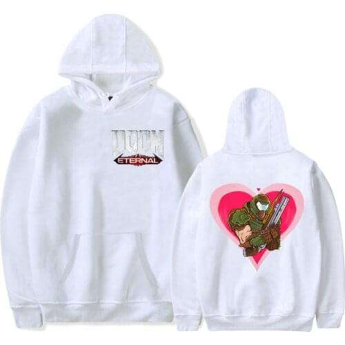 Doom Eternal Hoodies Sweatshirt Men/Women Harajuku Fashion Casual Hoodie Autumn Hot Game Hoodies Doom Eternal Pullovers Hoodes