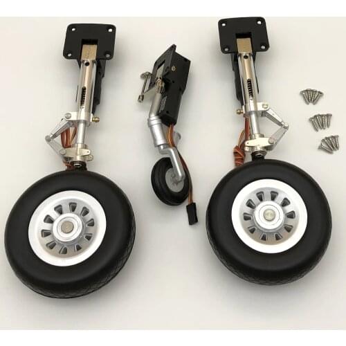 Electric Retractable Landing Gear for Freewing P51