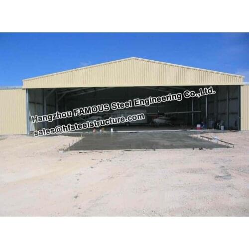 Hydraulic/Electrical prefabricated aircraft hanger door and aviation building airplane bifold doors vertical lifting system