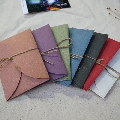 6pcs retro personality DIY graffiti grass paper blank envelope fire envelope envelope postcard protection