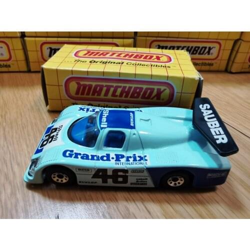 MATCHBOX 1/64 MB130 SAUBER GROUP C RACER Collection Metal Die-cast Simulation Model Cars Toys