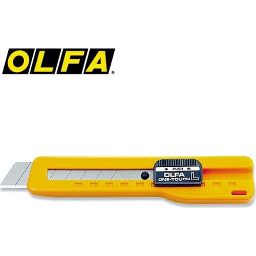 OLFA SL-1 One-Touch Slide Lock Cutter Model Cutter,Economical Large Utility Knife Household Knife Craft Knife