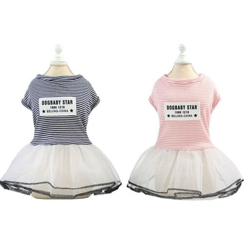 Princess Dog Dress Summer Dog Clothes Tulle Pet Cat Dress Chihuahua Clothes For Small Medium Dogs Costume Puppy Pet Dogs Dresses