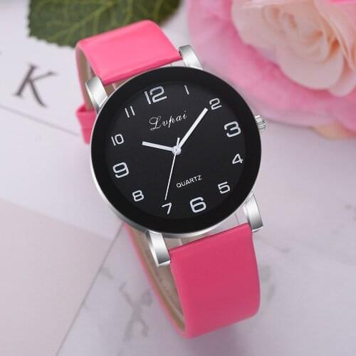 Casual Lvpai Women Casual Quartz Leather Band Watch Analog Wrist Watches Fashion Ladies Wrist Watch Reloj Mujer Relogio Feminino