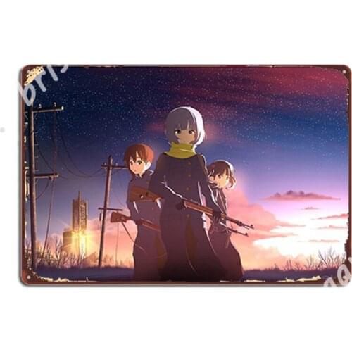 Sora No Woto - Dead City Metal Signs Decoration Club Party Wall Decor Garage Club Tin sign Posters