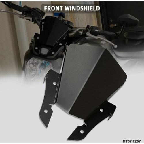 High Quality Motorcycle Accessories Windshield Wind Deflector Windscreen MT 07 For YAMAHA MT07 MT-07 FZ-07 2013 2014 2015 2016