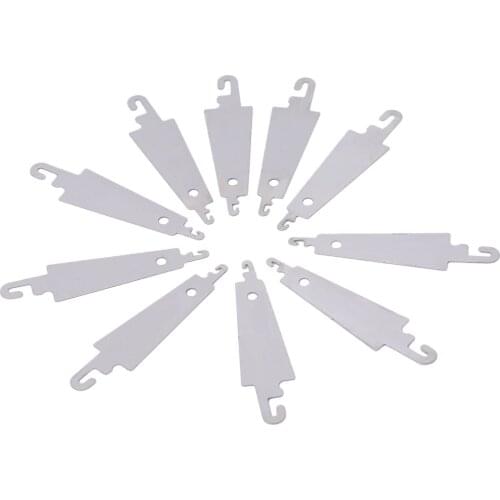10Pcs Stainless Steel Hook Needle Threader For Hand Sew Ribbon Embroidery Cross Stitch Sewing DIY Tool Craft Needlework Set 5cm