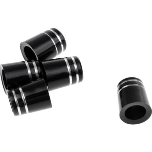 5 Pieces Golf Iron Ferrules With Double Silver Ring For 0.335/0.350/0.370 Iron Shaft
