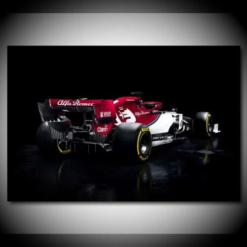 Alfa Romeo C38 Car Formula F1 Race Car Sport Red Car Wall Decor Art Posters and Prints Canvas Paintings Home Room Decoration