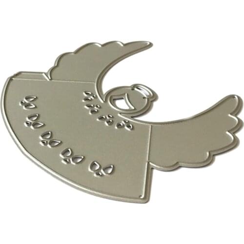 Angel Metal Cutting Dies Stencil Scrapbooking DIY Album Stamp Paper Card Embossing Decor