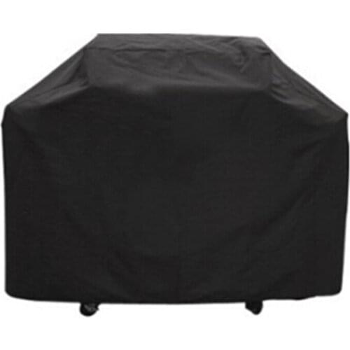 Outdoor Camping Black Waterproof Bbq Cover Outdoor Rain Barbecue Grill Protector for Gas Charcoal Electric Barbeque Grill