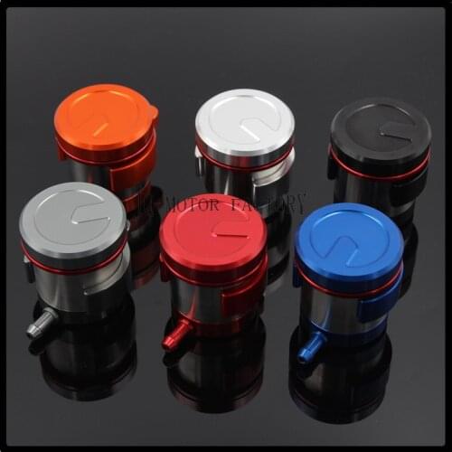 CNC Titanium Reservoir Oil Cup Rear Front Brake Clutch Cylinder Fluid Reservoir Clutch for Motorcycle Motor Bikes