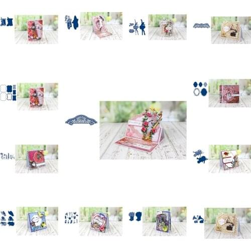 Mothers Day Animal Plant Seaweed Bird Flower Metal Cutting Dies Scrapbook Dariy Decoration Stencil Embossing Make Albums 2021