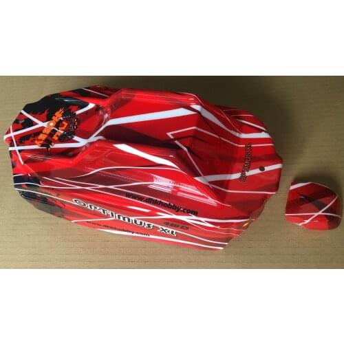 DHK 8381 1/8 Optimus XL 4WD RC Buggy new Red Body Shell parts
