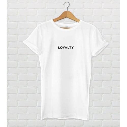 Loyalty tshirt - Hypebeast, streetwear, loyalty kendrick lamar kendrick tshirt kendrick tshirt loyal t shirt casual tops- K858