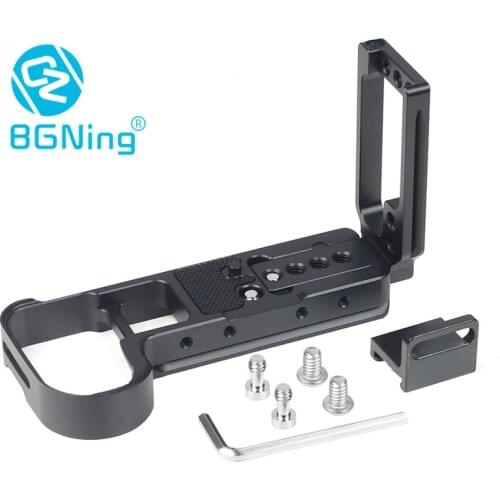 BGNing DSLR Camera Z6 L Plate Quick Release Plate Bracket Hand Grip for Nikon Z6/Z7 Camera Tripod Head for Vertical Shooting