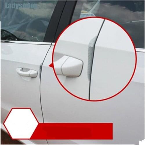 Ladysmtop Car-styling Door Scratch Protector Case For Porsche 911 918 Cayenne Macan Panamera Cayman Carrera Boxster