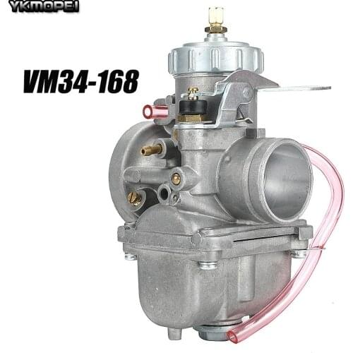 Motorcycle Aluminum Alloy Carburetor Carburador For Mikuni VM34 34 mm Round Slide VM34 168 42 6015 VM34SC Carb