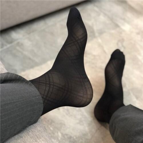 Mens Silk Stocking Sexy Formal Dress Stocking Sexy Lingerie Mens Pantyhose Exotic Business Dress Stockings Erotic Mens Socks