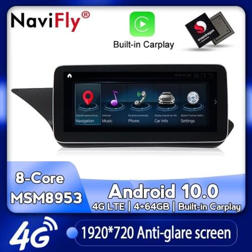 NaviFly New Android 10.0 Car dvd radio multimedia Player GPS for Mercedes Benz E class W212 E200 E300 E400 E500 2009-2015