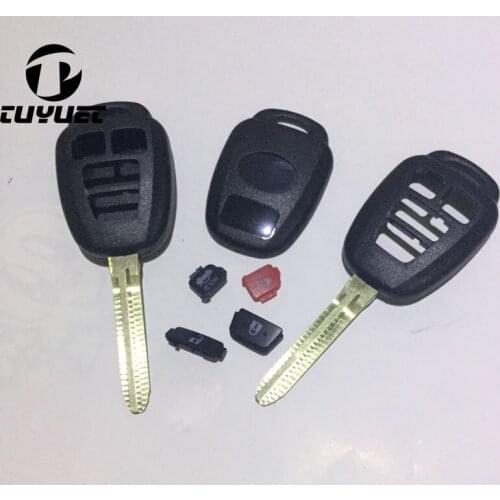 NEW REPLACEMENT REMOTE KEYLESS 3+1 BUTTON REMOTE KEY SHELL REPAIR KEY FOB CASE FOR TOYOTA 2012 TOY43 BLADE