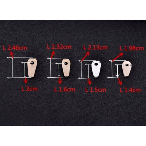 100 pcs/lot Stainless Steel Scissor Screws Leaf spring holds tension on the two blades of many shears Hairstyling Tools Parts