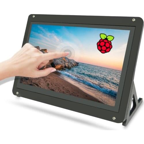 7inch IPS Capacitive Touchscreen wich Case, 1024x600 Ultra HD HDMI Monitor Display - Supports Raspberry Pi , Banana Pi Windows