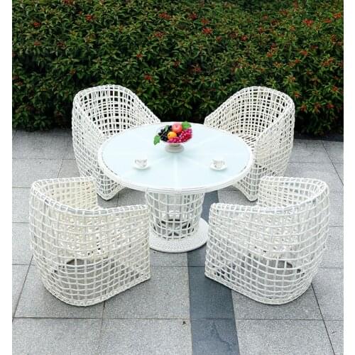 Outdoor sofa rattan sofa coffee table combination rattan leisure set outdoor balcony sofa combination