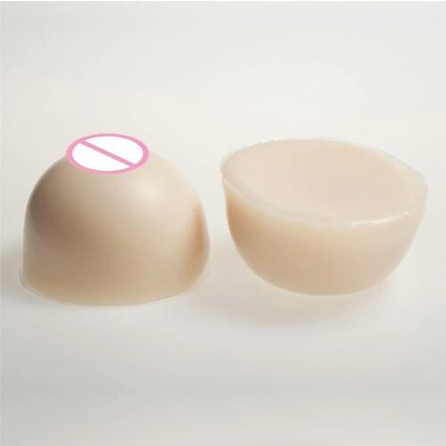 Shemale White Breast Forms 2800g/Pair Crossdress Drag Queen False Artificial Breasts Boobs Realistic Medical Silicone Breast