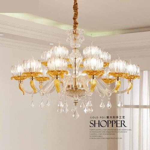 Nordic chandelier lighting living room lights lustres de cristal Decoration led Pendants Chandeliers Home Lighting Indoor Lamp