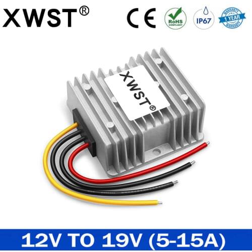 XWST DC to DC 12V TO 19V 5A 15A 8A 8A 10A Step-up Boost DC DC Power Converter 190W For Car Laptop Power Supply CE RoHS