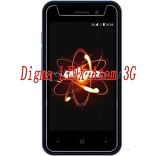 2PCS Smartphone Tempered Glass 9H Explosion-proof Protective Film Screen Protector mobile phone for Digma LINX Atom 3G