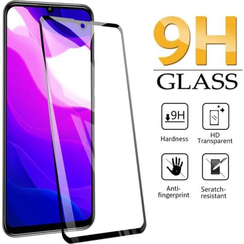 Poco M3 Screen Protector For Xiaomi Mi 10T Lite Poco X3 NFC F2 Redmi Note 9 Pro 9s 9T SE K30S 9A 9C X2 Full Cover Tempered Glass