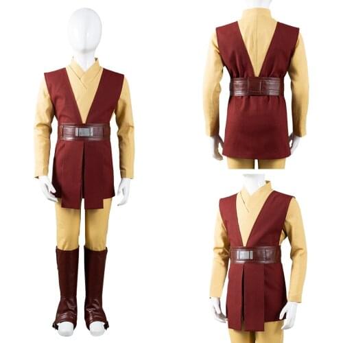 Star Cosplay The Bad Batch Caleb Dume Jedi Knight Robe Costume Outfits Kids Children Halloween Carnival Suit