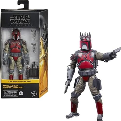Star Wars The Black Series Manalorian Super Commando Toy 6-Inch Scale Action Figure toys for children