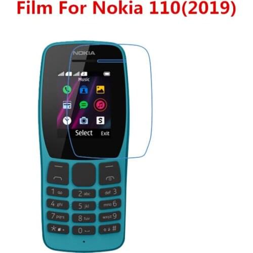 1/2/5/10 Pcs Ultra Thin Clear HD LCD Screen Protector Film With Cleaning Cloth Film For Nokia 110(2019)