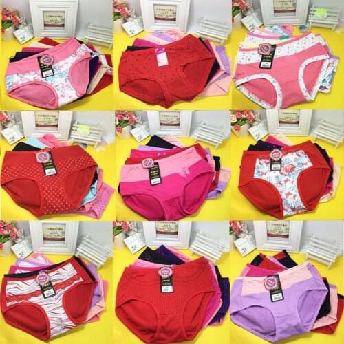 10 Pcs/Lot Sexy Women Brief Panties Multi Fashion Style Lady Girls Briefs Panty Knickers Lingerie Underwear JONK-F006